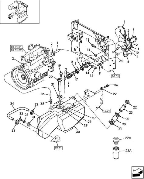 new holland ls180 parts diagram